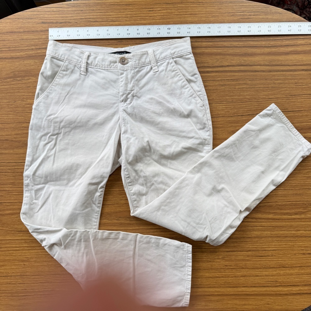 J Brand Cream Chino Pants Women’s Size 26 - Picture 4 of 7